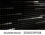 Abstract grunge grid polka dot halftone background pattern. Spotted black and white line illustration. Textures.
