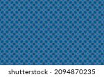 Blue ornamental seamless pattern. Illustration abstract background. High quality illustration