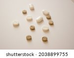 photo pills  fish oil capsules  ... | Shutterstock . vector #2038899755