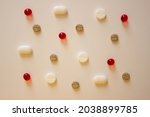 photo pills  fish oil capsules  ... | Shutterstock . vector #2038899785