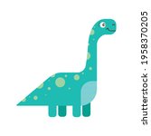 Turquoise Dinosaur Vector Clipart image - Free stock photo - Public ...