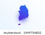 map icon of south korea.... | Shutterstock .eps vector #1949754832