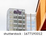 Small photo of Charlotte, North Carolina, USA - January 15, 2020: Ally sign on the building in Charlotte, North Carolina, USA. Ally Financial is an American bank holding company.