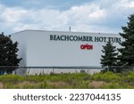 Small photo of Oakville, ON, Canada - August 24, 2022: Beachcomber Hot Tubs Factory Outlet store in Oakville, ON, Canada. Beachcomber Hot Tubs Factory Outlet is a Home improvement store.
