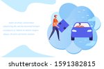 vector illustration people use... | Shutterstock .eps vector #1591382815