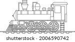 Coloring Train. Stock For...