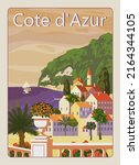 Poster Cote De L Azur French...