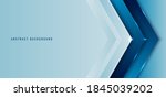 banner web template blue angle... | Shutterstock .eps vector #1845039202