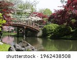 Bridge At The Botanical Gardens ...