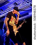 Small photo of The Engine Rooms Southampton - October 28th 2016: Jahred Shaine with American band Hed Pe aka Planet Earth performing at the Engine Rooms, Southampton, October 28 2016 in Southampton, Hampshire, UK