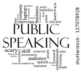 Public Speaking Word Cloud...