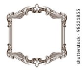vintage border  frame engraving ... | Shutterstock . vector #98321855