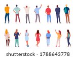 people character. man and woman ... | Shutterstock .eps vector #1788643778