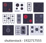 cooking gas hob  induction... | Shutterstock .eps vector #1922717555