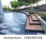 Outdoor Amphitheatre With Tree...