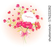floral design | Shutterstock . vector #176222282