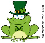 Happy Leprechaun Frog. Jpeg...