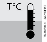 thermometer icon | Shutterstock .eps vector #330981452