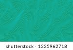 green   blue curvy geometric... | Shutterstock . vector #1225962718