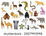 collection of cute vector... | Shutterstock .eps vector #2007993998