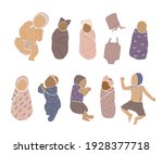 baby boho modern scandinavian... | Shutterstock .eps vector #1928377718