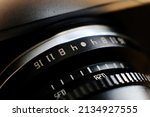 
(Selective focus on lens ring) Macro manual lens 

