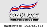 Vector Graphic Of Costa Rica...