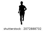 running man  athletics ... | Shutterstock .eps vector #2072888732