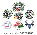 premium christmas design... | Shutterstock .eps vector #508213288