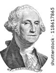 Gravure Of George Washington In ...