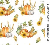 Tale Seamless Pattern With Hand ...