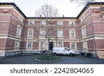 Small photo of Frederiksberg, Denmark - December 27 2022: Hospital for "idiotic, feeble-minded and epileptic children" from 1860. Now converted into an office community.
