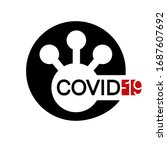 covid 19 coronavirus vector... | Shutterstock .eps vector #1687607692