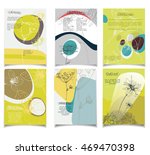 summer vector template set.... | Shutterstock .eps vector #469470398