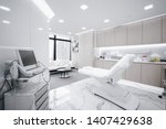 Hospital interior with...