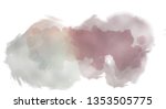 brushed painted abstract... | Shutterstock . vector #1353505775
