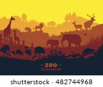 Zoo World Illustration...