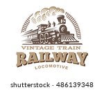 Locomotive Logo Illustration ...