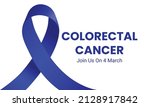 Colon Cancer Ribbon. Colorectal ...