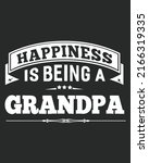 happiness is being a grandpa... | Shutterstock .eps vector #2166319335