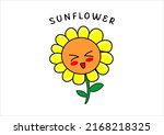 Sunflower Cute Design For Kids...