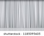 Free Vector White Curtains