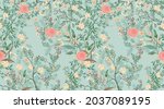 vintage decorative garden... | Shutterstock .eps vector #2037089195