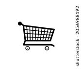 shopping cart icon  flat design | Shutterstock .eps vector #2056988192