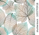 Seamless Pattern With Leaves...