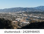 Small photo of Hilltop view towards Glendale, Elysian Valley, Atwater Village and Cypress Park neighborhoods in Los Angeles California.