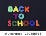 "back to school" of child's... | Shutterstock . vector #230588995