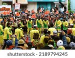 Small photo of "Kolhapur, Maharashtra India- august 10th 2022: Kumbhoj Moharram Julus in Kolhapur district in southern Maharashtra"