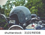 Close Up Old Motorcycle Vintage ...