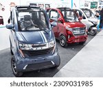 Small electric cars on...